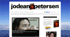 Desktop Screenshot of jodeanpetersen.com