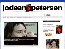 Tablet Screenshot of jodeanpetersen.com